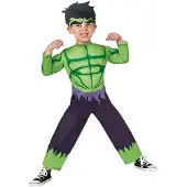 Creaciones Llopis Muscular Kids Costume Vert 3-6 Years Enfants