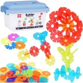 Jokomisiada Jeu de construction Colour 3D, 140 pièces