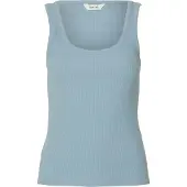 Selected Haut 'SLFAnna' bleu fumé