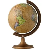 Zachem Globe rétro sous film rétractable, 11 cm (11 cm)