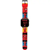 Kids Euroswan Montre numérique LED Spiderman 87151