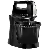 MPM Mixeur à main avec bol rotatif noir MMR-20Z/C 750W