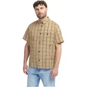 Jack Wolfskin Hot Trail Short Sleeve Shirt Marron 2XL Homme