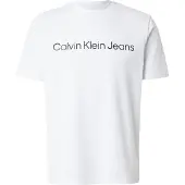 Calvin Klein Jeans T-Shirt noir / blanc