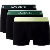 Lacoste Boxers noir chiné