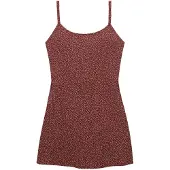 Superdry Printed Cami Mini Sleeveless Short Dress Rose S Femme