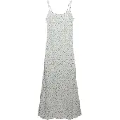 Superdry Printed Cami Maxi Sleeveless Long Dress Blanc 2XS Femme
