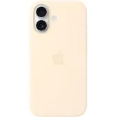 Apple Coque en silicone avec MagSafe iPhone 17 - Vanilla