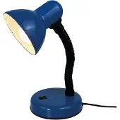 Luxus Europe - Lampe de bureau Nino, bleu - Lampe de lecture - Lampe de bureau