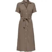 ONLY Robe-chemise 'ONLSIESTA' marron