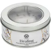 Green tree BOUGIE HEALING LAVANDE AMETHYSTE