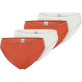 Schiesser Slip ' Modal Essentials ' orange / blanc