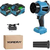 OEM Souffleur turbo, puissance de 3000 W, vitesse réglable, 2 batteries 928VF