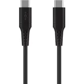 FIXED kabelUSB-C/USB-C,PD,FIXDLS-CC03-BK (0.30 m, USB 2.0, 100 W)