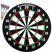 CATDART Tactic Dartboard Set double face - Jeu de sport pour enfants et adultes