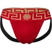 Versace Slip or / rouge