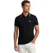 BOSS T-Shirt 'Paul' bleu marine / blanc
