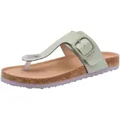 Tamaris Tongs vert pastel