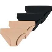 Schiesser Slip ' Invisible Light ' beige / nude / noir