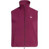 Adidas Originals Gilet 'Adilenium 5.0' lie de vin / blanc