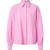 FRNCH PARIS Chemisier rose clair / bordeaux / blanc
