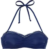 s.Oliver Hauts de bikini bleu marine