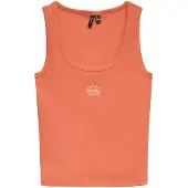 Vero Moda Haut 'VMDisa' jaune clair / homard