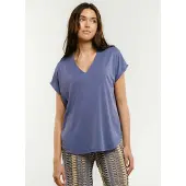 Liberte Essentiel T-shirt ' NUNI ' bleu denim