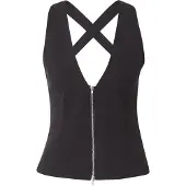 Weekday Haut 'Belina' noir