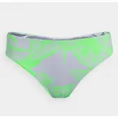 4F Femmes, Bikini, Damen Badeanzug, Vert, Gris, Argent, (XS)