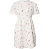 Pieces Robe d’été 'PCEMMA' vert foncé / orange / rose / blanc