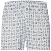 Hanro Boxers ' Fancy Jersey ' bleu clair / jaune