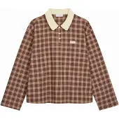 OH APRIL T-shirt 'Diana' chamois / marron / brun foncé