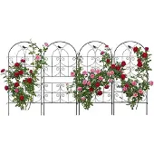 Relaxdays Lot de treillis (1 cm, 50 cm)