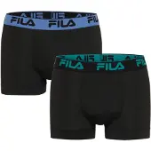 FILA Boxers turquoise / bleu clair / noir