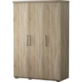 Meublorama Armoire 3 portes avec penderie TOM – Chêne sonoma