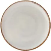 Mason Cash Cremefarbener Speiseteller, Reactive Linear, Assiettes, Blanc