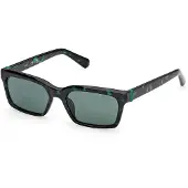 GUESS Lunettes de soleil GU00314 Vert foncé/avana 48/15/130 BOY