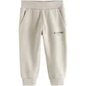 SmALLSAINTS Pantalon gris clair / noir