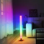 Silamp Lampe sur Pied Connectée WiFi RGBW 90cm 22W