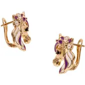 Mymo Boucles d'oreilles or