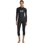 Tyr Hurricane Cat 1 Woman Long Sleeve Neoprene Wetsuit Noir M Femme