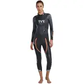 Tyr Hurricane Cat 3 Woman Long Sleeve Neoprene Wetsuit Noir S-M Femme