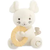 Kaloo Anneau de dentition et peluche souris - jouet souple pour bébé