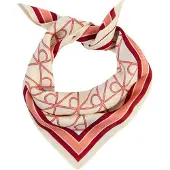 Calvin Klein Foulard écru / pêche / rouge / blanc