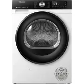 Hisense Sèche-linge pompe à chaleur 60cm 9kg blanc - - DH3S902UWDC -