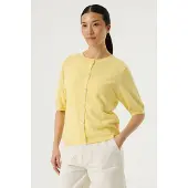 Garcia Q260051 Cardigan Jaune S Femme