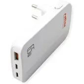 Roline USB Charger, schlank (65 W, 3 ports), Chargeur USB, Blanc