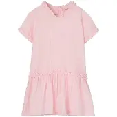Boboli 713078 Short Sleeve Dress Rose 24 Months Fille