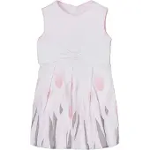 Boboli 733047 Sleeveless Dress Blanc 24 Months Fille